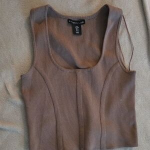 Sincerely Jules Chocolate Brown Tank Top